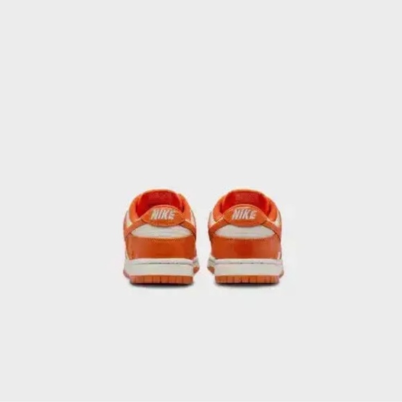Nike Dunk Low Safety Orange & Light Bone Women's US Size Womens 11 Mens 9.5 NIB - Picture 7 of 16